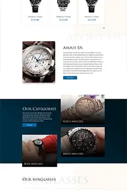 Hosting Company Layout Preview