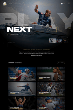 Hosting Company Layout Preview